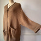80s Matsuda Open Knit Wool Cardigan / S-L