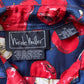 90s Nicole Miller Novelty Apple Print Silk Shirt / S-M
