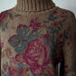 80s Ralph Lauren Floral Wool Sweater / S