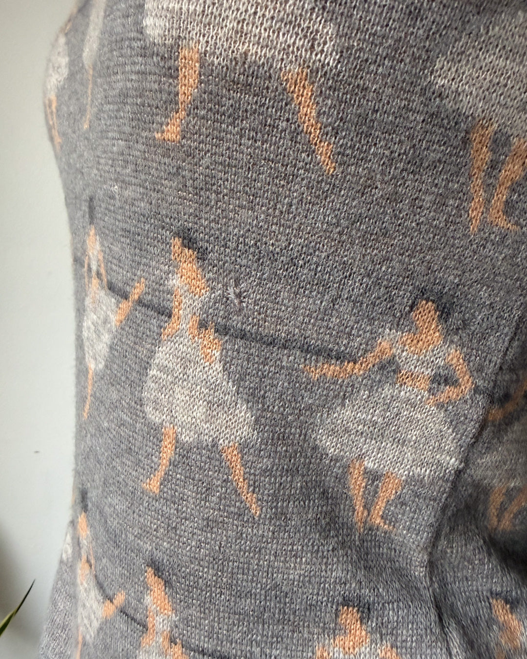 80s Valentino Boutique Ballerina Sweater / XS