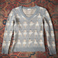 80s Valentino Boutique Ballerina Sweater / XS
