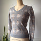 80s Valentino Boutique Ballerina Sweater / XS
