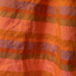 80s Orange & Pink Iridescent Silk Skirt / XS