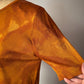 90s Galliano Burnt Orange Silk Knit Cardigan Sweater Twin 2pc Set / L