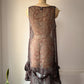 90s Lilith Sheer Paisley Pocket Dress / S-M