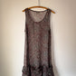 90s Lilith Sheer Paisley Pocket Dress / S-M