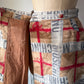 90s Moschino Novelty Paper Print Wool Wrap Skirt / S
