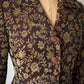 90s Nanette Lepore Floral Brocade Jacket / S