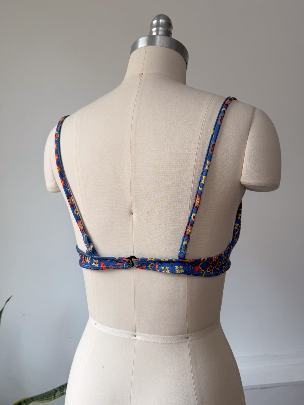 90s Colorful Bikini Top / S