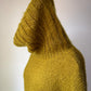 90s Chartreuse Fuzzy Mohair Chunky Turtleneck Sweater / M