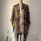 00s Anna Sui Metallic Silk Kimono Duster / OSFM