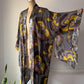 00s Anna Sui Metallic Silk Kimono Duster / OSFM