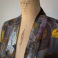 00s Anna Sui Metallic Silk Kimono Duster / OSFM