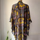 00s Anna Sui Metallic Silk Kimono Duster / OSFM