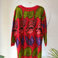 80s Betsey Johnson Seashell Sweater