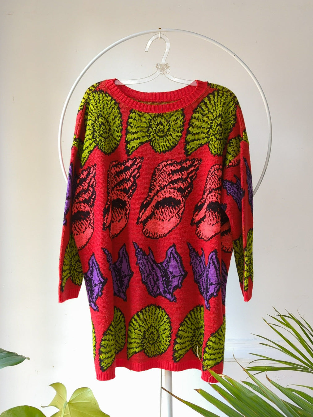 80s Betsey Johnson Seashell Sweater