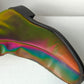 Rainbow Holographic Ankle Boots / 7.5
