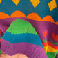70s Charlie's Girls Colorful Sweater / M