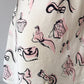 90s Novelty Print Silk Slip Dress / S