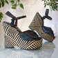 70s Bonnie Smith Wonder Wedge Platforms / 8
