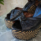 70s Bonnie Smith Wonder Wedge Platforms / 8