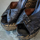 70s Bonnie Smith Wonder Wedge Platforms / 8