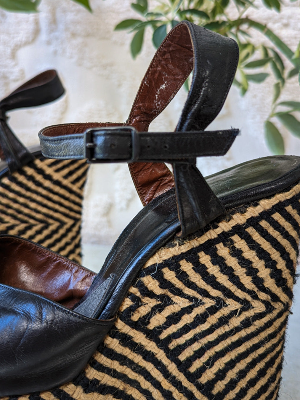 70s Bonnie Smith Wonder Wedge Platforms / 8