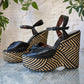 70s Bonnie Smith Wonder Wedge Platforms / 8