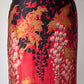 00s Wisteria Printed Silk Skirt / S