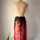 00s Wisteria Printed Silk Skirt / S
