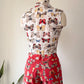 90s Esprit Cotton Butterfly Set / S
