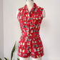 90s Esprit Cotton Butterfly Set / S