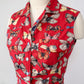 90s Esprit Cotton Butterfly Set / S