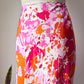 Y2K Silky Bias Cut Skirt / M