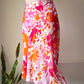 Y2K Silky Bias Cut Skirt / M