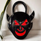 Y2K Devil Head Vinyl Purse