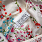 90s Norma Kamali Silk Piano Shawl Embroidered Pants / S