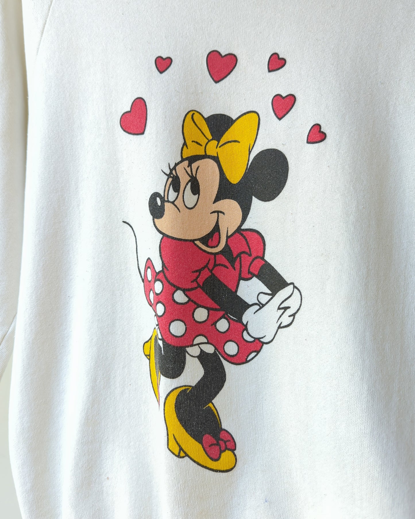 80s Minnie Mouse Sweatshirt