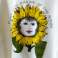 90s "Seeds of the Future" Sunflower Face Sweatshirt