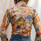 70s Psychedelic Collage Shirt