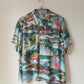 50s Florida Photo Print Hawaiian Shirt