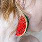 80s Watermelon Slice Earrings