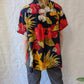 *90s Tropical Silk Shirt