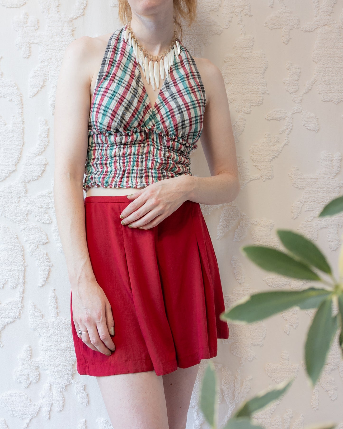 60s Handmade Flutter Shorts / S