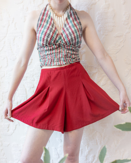 60s Handmade Flutter Shorts / S