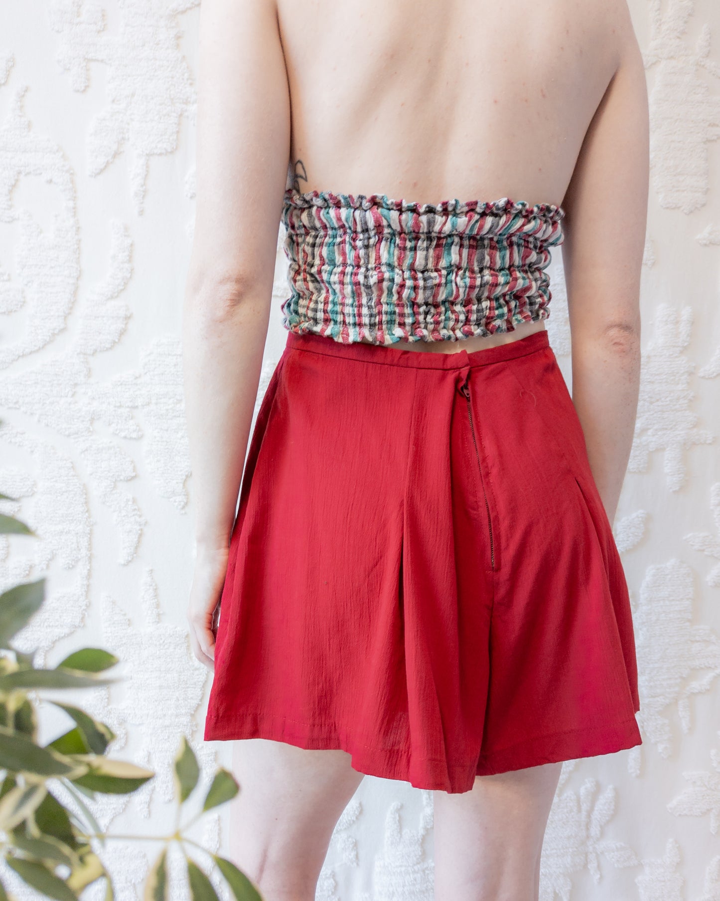 60s Handmade Flutter Shorts / S