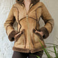 70s Shearling Hooded Jacket