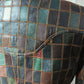 70s Muted Rainbow Patchwork Leather Jacket