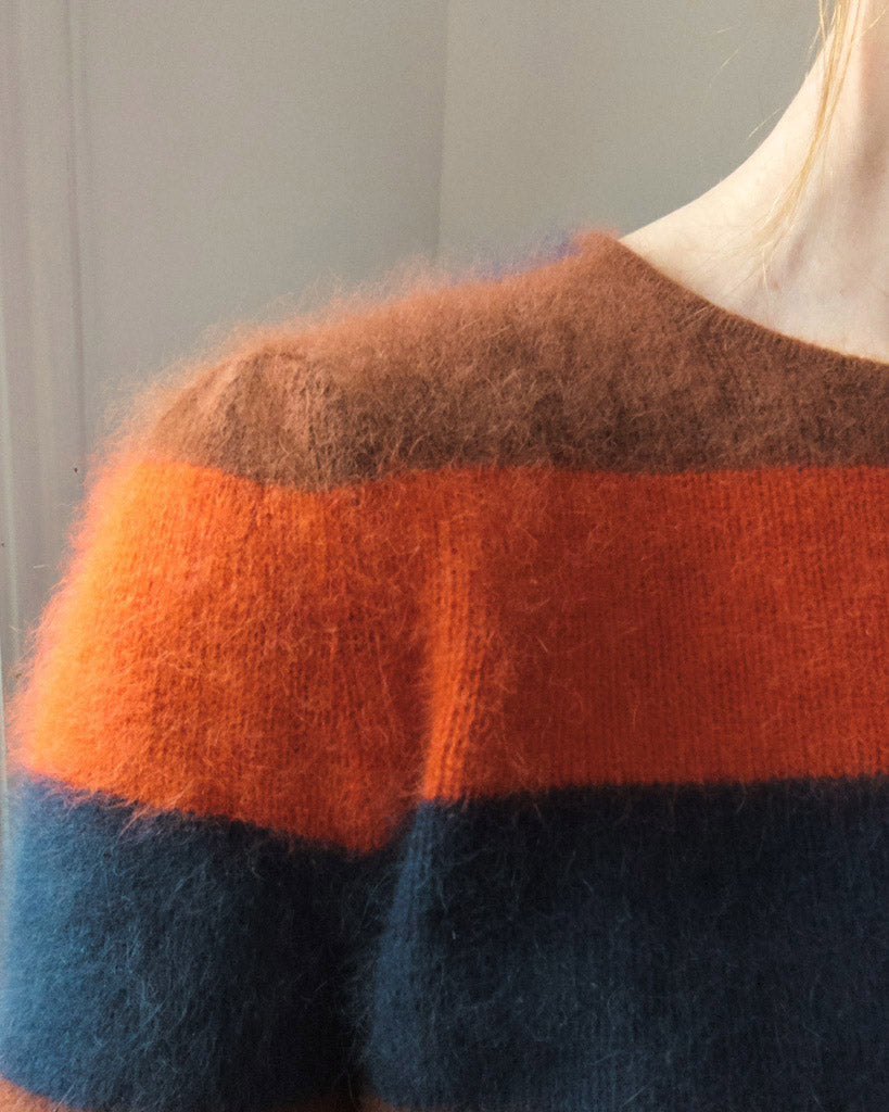 80s striped sweater store