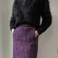 60s Mohair Tweed Skirt